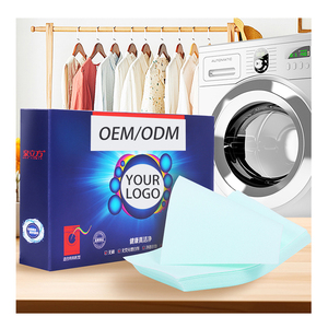 Comprimés de détergent à lessive écologiques Feuilles de papier biodégradables pour nettoyer les personnes pratiques à laver et à nettoyer - Product Image 3