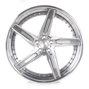 Le ruote forgiate in due pezzi sono adatte per M5, <span class=keywords><strong>6</strong></span>, 8 serie GT, Mercedes CLS E, C Class Audi A5, A6L, A7, <span class=keywords><strong>Alfa</strong></span> Porsche 911 forgiata - Product Image 2