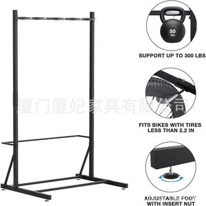 Support de rangement pour vélos en acier au carbone, réglable, type sur pied, pour garage, pour vélos de route et de montagne - Product Image 5