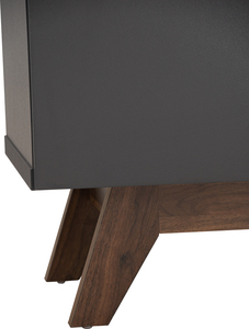 ตู้เก็บของอเนกประสงค์ MANDO สีวอลนัทและสีดำ รุ่นทันสมัย ผลิตในมาเลเซีย เหมาะสำหรับสำนักงาน - Product Image 5