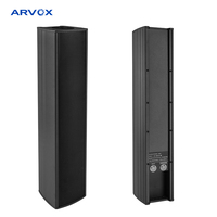 Sistema PA Altavoces de 4 pulgadas para exteriores Altavoz de columna de música de lujo de alta calidad de 80 vatios 4Ω para sistema de sonido escolar