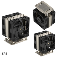 Refroidisseur de processeur SP3 4U à double ventilateur
