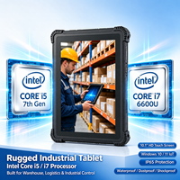 Tablette industrielle robuste de 10,1 pouces, PC Windows 11, Intel Core I5/i7, étanche IP65, antichoc, pour entrepôt, service sur le terrain