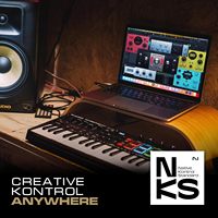 Controlador de Teclado MIDI USB M-AUDIO Oxygen Pro Mini de 32 Teclas con Pads Táctiles Capacitivos, Faders y Perillas Asignables, Nativo USB
