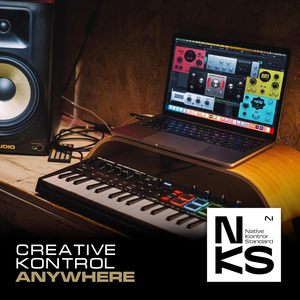 Clavier MIDI USB M-AUDIO <span class=keywords><strong>Oxygen</strong></span> <span class=keywords><strong>Pro</strong></span> <span class=keywords><strong>Mini</strong></span> 32 touches avec pads tactiles capacitifs, boutons et faders programmables, connexion filaire, compatible Native Instruments. - Product Image 6