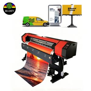 Impresora de Inyección de Tinta Digital Eco Solvente XBH de 1.3m Compatible con Cabezales de Impresión XP600 DX5 DX7 I3200 4720 - Product Image 1
