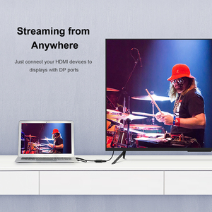 Displayport dp Auf 1.2 HDM I Bộ chuyển đổi kabel 1.4W qgeem USB Power HDM i chuyển đổi sang USB multiviewer - Product Image 4