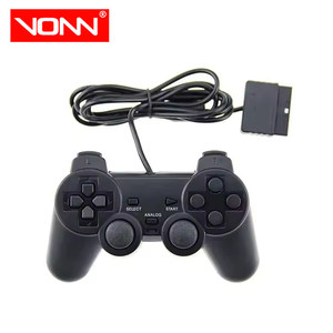 Venta caliente Juego con cable USB Play Station 2 Gamepad PS2 Stock <span class=keywords><strong>Controller</strong></span> para PC Computadora - Product Image 1