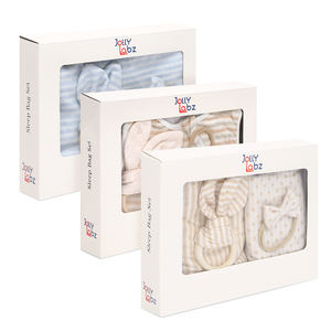 Manta elástica de algodón 100% orgánico con diseño personalizado, conjunto de regalo <span class=keywords><strong>para</strong></span> bebé con diadema a juego - Product Image 1