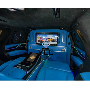 Convient pour Cadillac Escalade, nouvelle conception, cloison TV de luxe personnalisée avec plusieurs fonctions - Product Image 1