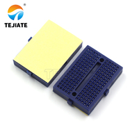 Circuit imprimé jaune SYB-170 Mini petit électronique sans soudure alimenté pour les Kits de démonstration de prototypage électrique de planche à pain