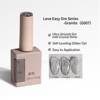 Ensemble de 12 couleurs de vernis à ongles en gel réfléchissant naturel vernis à ongles d'hiver à paillettes semi-permanent pour les ongles gel UV à tremper