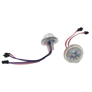 Adressable 24V UCS1903 Point Light RGB 35mm Ferry Lights Pixel LED Noria Cabochon Fairground Lights para paseos de entretenimiento - Product Image 2