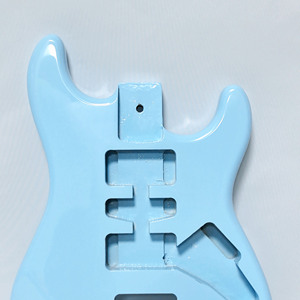 Cuerpo <span class=keywords><strong>de</strong></span> Guitarra Eléctrica HSH ST Directo <span class=keywords><strong>de</strong></span> Fábrica, Pintura Azul Cielo, Sin Acabado, Cuerpo <span class=keywords><strong>de</strong></span> Guitarra en Blanco, Accesorios para Guitarra Eléctrica - Product Image 6