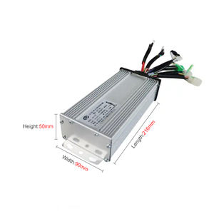 Impermeable 48V 72V BLDC Motor Controller 1500W 2000W Ebike Controlador de onda sinusoidal de tres velocidades - Product Image 5