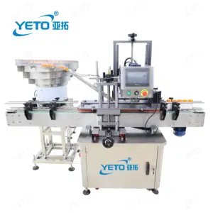 Automatic Competitive Price Customize Save Labour Cost Essential Oil Dropper Cap Feeding Trigger Spray Bottle Capping Machine