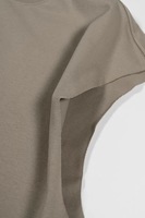 Débardeur Homme Qicheng Personnalisé à Marque Privée 100% Coton Tricoté Imprimé Designer Vintage Délavé à l'Acide Respirant Anti-Plis pour l'Entraînement