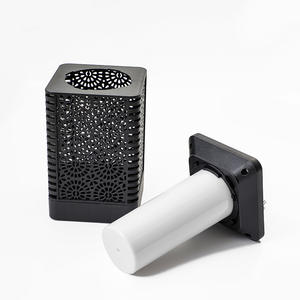 Lanterne solaire led imperméable en forme de flamme, lampe suspendue, avec flamme vacillante, pour le matin à l'aurore, allumage/extinction automatique, collection - Product Image 4