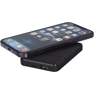 Loop 5000mAh Power Bank con spina di plastica riciclata batteria esterna di un formato personalizzato Logo OEM per il Giappone presa Standard - Product Image 1