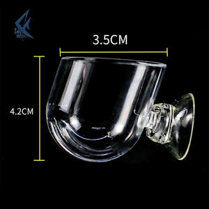 BSFH – tasse à insectes rouges en acrylique, tasse de plantation d'herbe d'eau dans un cylindre, bassin d'aménagement paysager, anneau d'alimentation de Nematode de ver rouge - Product Image 5
