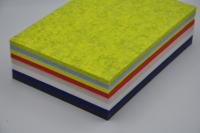 Panneaux acoustiques de plafond en feutre PET 100% polyester recyclé, panneaux acoustiques en polyester absorbant le son