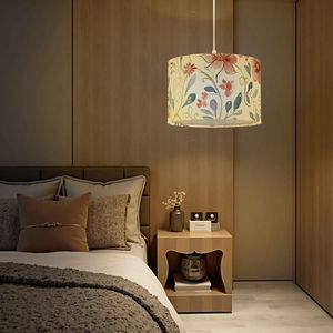 Lámpara de Techo Moderna de Estilo Nórdico, Tipo Tambor, de Cobre, Luz Blanca Cálida, Base E26, Instalación Colgante para el Hogar - Product Image 5