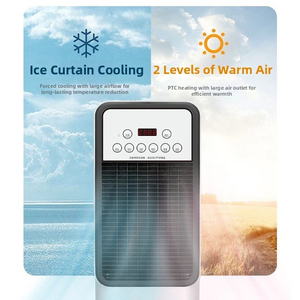 Ventilador Eléctrico <span class=keywords><strong>Portátil</strong></span> de Calefacción y Refrigeración, <span class=keywords><strong>Aire</strong></span> Acondicionado con Control Remoto para Dormitorio y Sala de Estar - Product Image 3