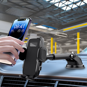 ที่ยึดโทรศัพท์มือถือในรถยนต์แบบหมุนได้ 360 องศา วัสดุ ABS ใช้ได้กับ iPhone พร้อมที่ยึดแบบพกพาสำหรับกระจกหน้ารถและแผงหน้าปัด - Product Image 6