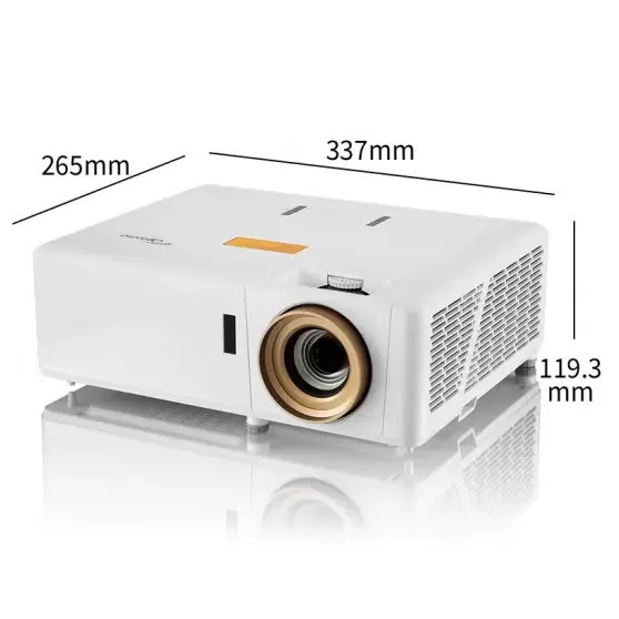 Optoma UHZ716 Laser 4K Projector Android 11 Short Throw 3D Smart Home Theater with WiFi 3000 Lumens Stereo Portable