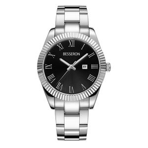 Montre à quartz pour femme 36 mm en acier inoxydable, fermoir papillon, style professionnel et luxueux, résistante à l'eau 3 ATM, personnalisable – Meilleures ventes - Product Image 4