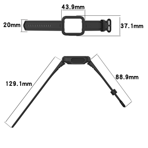 Para <span class=keywords><strong>xiaomi</strong></span> redmi <span class=keywords><strong>Watch</strong></span> 2 <span class=keywords><strong>Lite</strong></span> <span class=keywords><strong>correa</strong></span> de silicona deportiva con estuche 2 en 1 para <span class=keywords><strong>xiaomi</strong></span> mi <span class=keywords><strong>Watch</strong></span> <span class=keywords><strong>Lite</strong></span> <span class=keywords><strong>Correa</strong></span> - Product Image 3