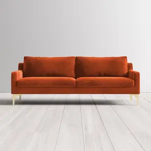 Best Modern Fabric Small 2-Sitzer Brown Leder Couch Grau Leinen Grün Plüsch Samt Sofa