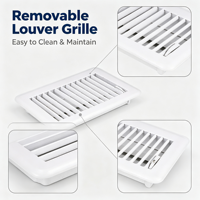 Grille de ventilation en fonte pour plancher HVAC, plusieurs tailles et couleurs, pour hôtels, bureaux et bâtiments, ventilation murale et au sol