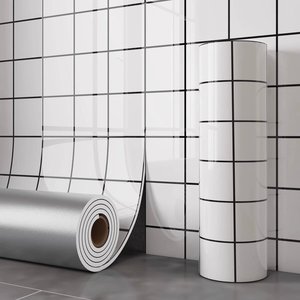 40x300cm DIY Self-adhesive <strong>Waterproof</strong> <strong>Wallpaper</strong> 3D Marble PVC Panels Oil-proof Home Decor <strong>for</strong> Kitchen Cabinet <strong>Bathroom</strong> - Product Image 6
