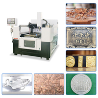 Máquina CNC Router Semi-Cerrada 4040 6060 6090 para Grabado en Metal, Madera y Acrílico, Personalizable, Entrega en 7-15 Días