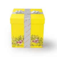 Grande boîte cadeau Explosion boîte à ballons pour fête prénatale boîte Surprise avec couvercle pour anniversaire noël saint-valentin fiançailles