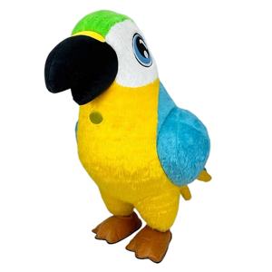 Costume de mascotte gonflable en peluche de <span class=keywords><strong>perroquet</strong></span> <span class=keywords><strong>bleu</strong></span> mobile pour adulte, hauteur 2M et 2.6M - Product Image 1