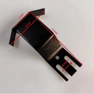 Soporte de Acero en Forma de L para Cerradura de Puerta de Ascensor, Número de Pieza HYtsskxqkketrx, para Aplicaciones en Ascensores - Product Image 3