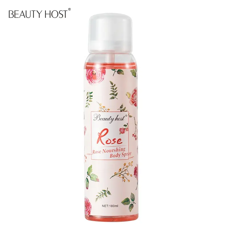 Natural Fresh 180ml Rose Nourishing Soothing Deodorant Body Spray For Men And Women