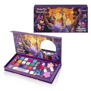 Set trucco da palcoscenico per bambini Kit cosmetico 8 colori tavolozza trucco ombretto per bambini Kit trucco lavabile per le ragazze Make Up - Product Image 5