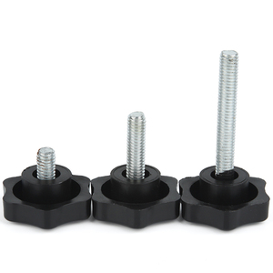 Tornillos de Sujeción con Cabeza Hexagonal en Forma de Estrella M4 M5 M6, Pernos Métricos para Máquinas, Perillas de Plástico, Acero al Carbono Galvanizado, Herrajes - Product Image 5