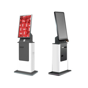 Kiosque d'enregistrement à l'aéroport, écran tactile, libre-service, imprimante A4, lecteur de codes-barres, SDK, scanner de passeport, <span class=keywords><strong>paiement</strong></span> en espèces - Product Image 1