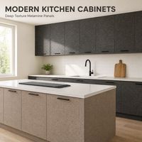 Panneau de contreplaqué mélaminé en eucalyptus de première qualité, norme E0, écologique, résistant à l'humidité, garantie 3 ans, pour hôtel moderne et villa