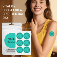 Parches Personales para Eliminar las Espinillas de Forma Suave, con Ingredientes Naturales de Plantas, Péptidos, Biodegradables, Antioxidantes, Antienvejecimiento, con NAD+