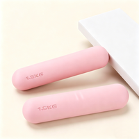Haltères en silicone écologiques antidérapants pour l'entraînement de force et la remise en forme à domicile – Vente en gros