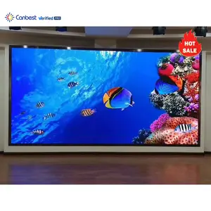 Canbest P0.9 P1.2 P1.53 Indoor Led Video Wall Full Color Led Scherm Screen Flip Cob Led Display Panel Cabinet