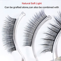 Volvet V Type Extension de Cils Épaisseur 0.07mm Fait à la Main Premium Naturel Doux Vison Volvet V Forme Extension de Cils