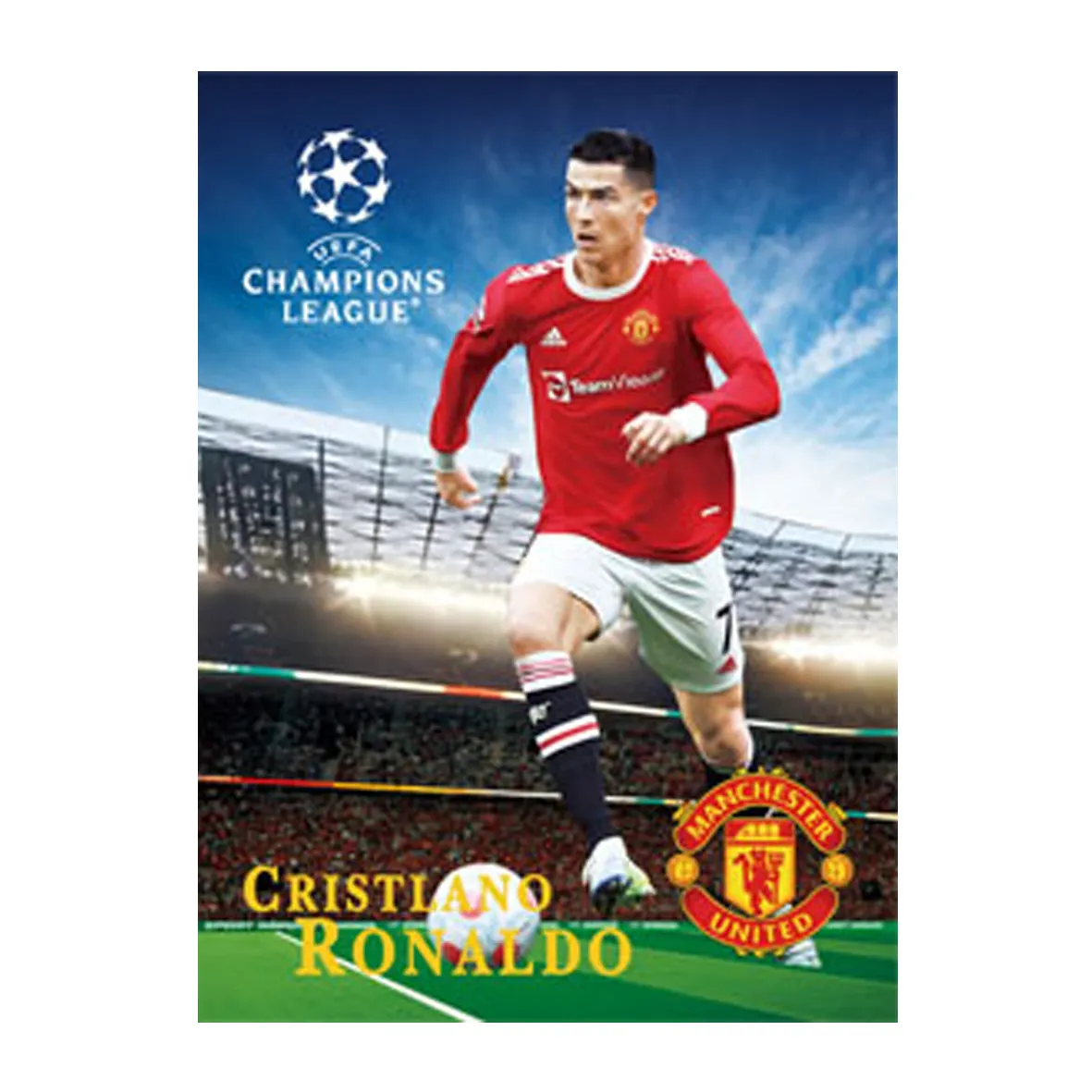 Waterproof Easily Install Qatar 2022 Album Portugal Soccer Posters Anime 3D Poster With Metal Frame