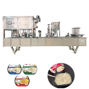 Especiales de fábrica Máquina de sellado térmico Máquina de embalaje de cajas Máquina de embalaje selladora de bandejas <span class=keywords><strong>Bento</strong></span> - Product Image 1