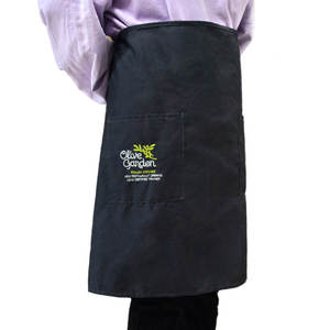 Delantal Personalizado de Moda, Color Sólido, Polialgodón, Doble Cara, con Bolsillos Delanteros Dobles, Delantales con Logotipo Personalizado para Camareros de Cafetería - Product Image 4